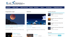 Desktop Screenshot of kafeastronomi.com